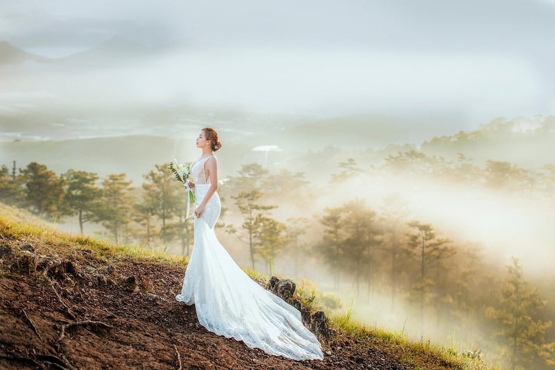 Romantic Forest Setting
